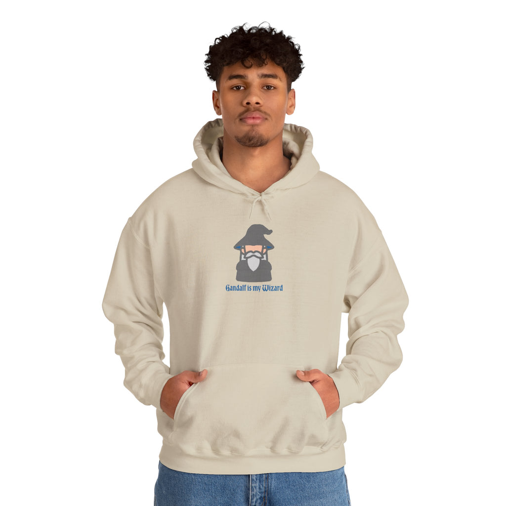 Gandalf Is My Wizard Hoodie — Cute Wizard Graphic Pullover