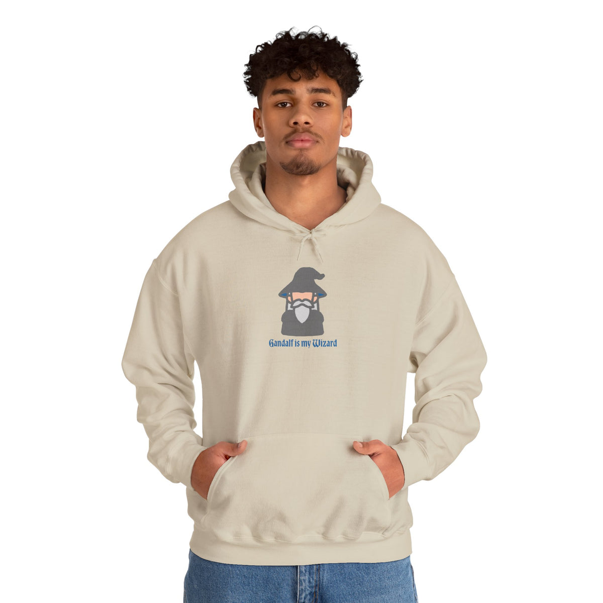 Gandalf Is My Wizard Hoodie — Cute Wizard Graphic Pullover