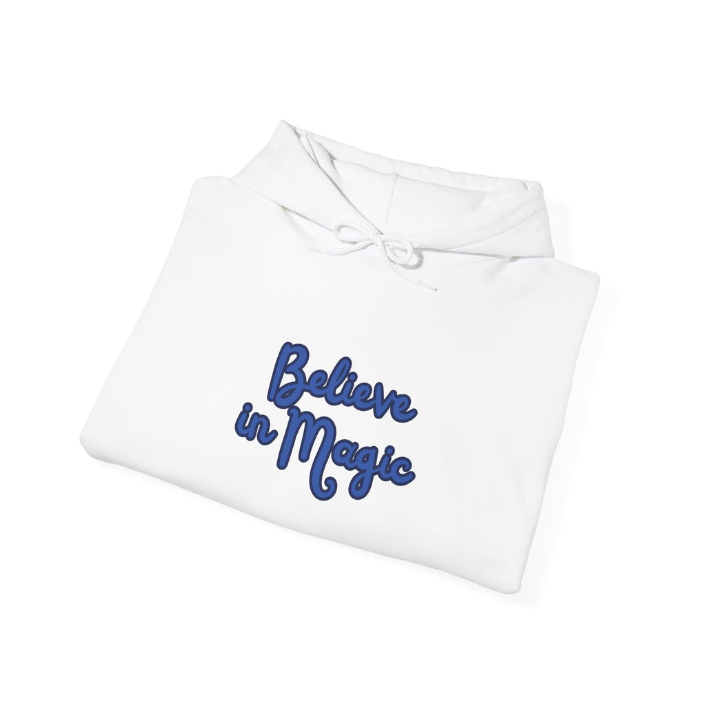 Believe in Magic Hoodie — Handwritten Script Comfort Pullover