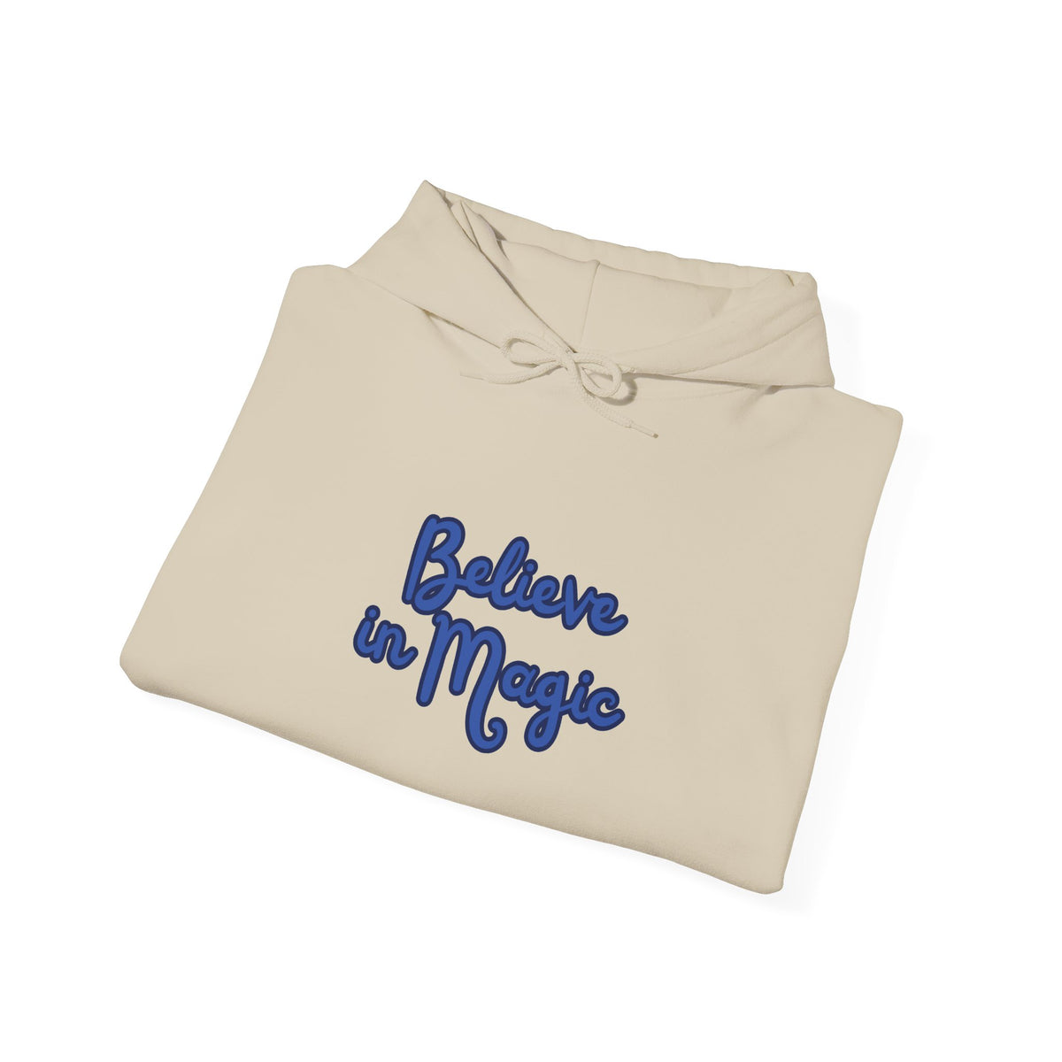 Believe in Magic Hoodie — Handwritten Script Comfort Pullover